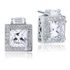 Load image into Gallery viewer, 2 Carat Created Diamond Vintage Style Stud 925 Sterling Silver Earrings XFE8067
