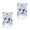 Load image into Gallery viewer, 4 Carat Created Diamond Stud 925 Sterling Silver Earrings XFE8087