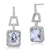Load image into Gallery viewer, 4 Carat Created Diamond 925 Sterling Silver Dangle Earrings XFE8098