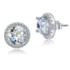 Load image into Gallery viewer, 2.5 Carat Halo (Removable) Stud Earrings 925 Sterling Silver Jewelry XFE8125