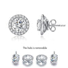 Load image into Gallery viewer, 1 Carat Moissanite Diamond 6 Claws Stud Earrings 925 Sterling Silver MFE8187