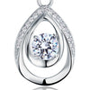 Load image into Gallery viewer, 1 Carat Round Cut 925 Sterling Silver Bridesmaid Pendant Necklace Jewelry XFN802