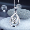 Load image into Gallery viewer, 1 Carat Round Cut 925 Sterling Silver Bridesmaid Pendant Necklace Jewelry XFN802