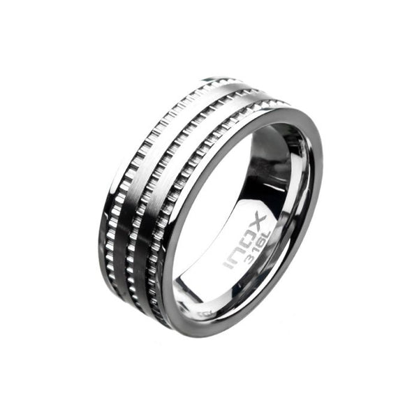 Stainless Steel Modern Ring