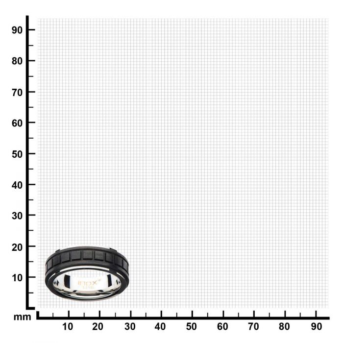 Solid Carbon Fiber Center Square Ring