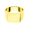 Load image into Gallery viewer, Gold Plated &amp; Engravable Polished Ring