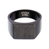 Load image into Gallery viewer, Black Plated &amp; Engravable Polished Ring