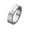 Load image into Gallery viewer, Modern BlockTextured Stainless Steel Ring