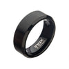 Load image into Gallery viewer, 8mm Matte Stainless Steel Beveled Ring