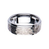 Load image into Gallery viewer, Steel Hammered Ring