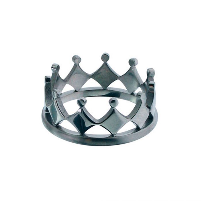 Inox Jewelry Rings 316L Stainless Steel Crowns