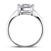 Load image into Gallery viewer, 1.5 Ct Princes Cut Solid 925 Sterling Silver Wedding Promise Engagement Ring XFR