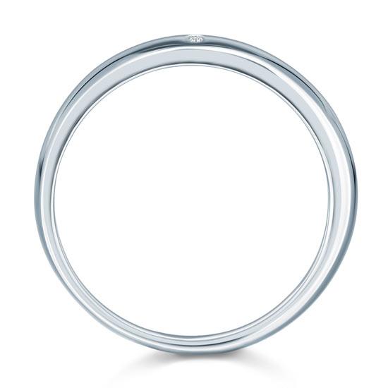 Sterling 925 Silver Wedding Band Ring XFR8028