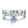 Load image into Gallery viewer, 2-Pcs Wedding Band Engagement Ring Set XFR8029