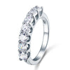 Load image into Gallery viewer, 1.75 Carat Seven Stone Solid 925 Sterling Silver Wedding Ring Jewelry XFR8043