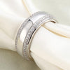 Load image into Gallery viewer, Men&#39;s Wedding Band Solid Sterling 925 Silver Ring XFR8052