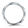 Load image into Gallery viewer, Created Diamond Solid Sterling 925 Silver Twist Ring XFR8064
