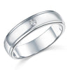 Load image into Gallery viewer, Men&#39;s Wedding Band Solid Sterling 925 Silver Ring XFR8067