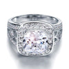 Load image into Gallery viewer, Art Deco Vintage Style 4 Carat Cushion Created Diamond Solid 925 Sterling Silver