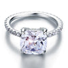 Load image into Gallery viewer, 5 Carat Cushion Cut Created Diamond Solid 925 Sterling Silver Wedding Engagement