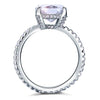 Load image into Gallery viewer, 5 Carat Cushion Cut Created Diamond Solid 925 Sterling Silver Wedding Engagement