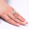 Load image into Gallery viewer, Vintage Style 2.5 Ct Solid 925 Sterling Silver Wedding Engagement Ring Jewelry X
