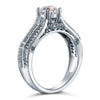 Load image into Gallery viewer, Vintage Style 1 Carat Created Diamond Solid 925 Sterling Silver Bridal Wedding E
