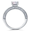 Load image into Gallery viewer, Vintage Style 1.25 Carat Created Diamond Solid 925 Sterling Silver Bridal Weddin