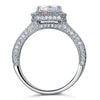 Load image into Gallery viewer, Vintage Style 1.5 Carat Created Diamond Solid 925 Sterling Silver Bridal Wedding