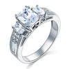 Load image into Gallery viewer, Created Diamond 925 Sterling Silver Ring Vintage Style XFR8114