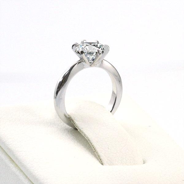 Newborn Baby 925 Sterling Silver Ring Created Diamond Photo Prop XFR8206
