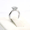 Load image into Gallery viewer, Newborn Baby 925 Sterling Silver Ring Created Diamond Photo Prop XFR8206
