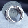 Load image into Gallery viewer, New Style Design Solid 925 Sterling Silver Wedding Band Ring XFR8274