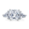 Load image into Gallery viewer, Cushion Cut 4 Carat Solid 925 Sterling Silver Ring Party Luxury Jewelry Created