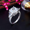 Load image into Gallery viewer, Cushion Cut 4 Carat Solid 925 Sterling Silver Ring Party Luxury Jewelry Created