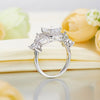 Load image into Gallery viewer, Pageant Luxury Ring Solid 925 Sterling Silver Butterfly Wedding Jewelry XFR8322