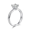 Load image into Gallery viewer, 1 Carat Moissanite Diamond Ring Wedding Engagement 925 Sterling Silver MFR8342