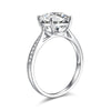 Load image into Gallery viewer, 2.5 Carat Moissanite Diamond (9 mm) Luxury Ring Engagement 925 Sterling Silver M