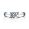 Load image into Gallery viewer, Men&#39;s Ring Moissanite Diamond 1 Carat Engagement 925 Sterling Silver MFR8353