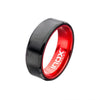 Load image into Gallery viewer, Red, Steel, Black Plated Aluminum Flat Ring