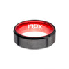 Load image into Gallery viewer, Red, Steel, Black Plated Aluminum Flat Ring