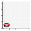 Load image into Gallery viewer, Red, Steel, Black Plated Aluminum Flat Ring