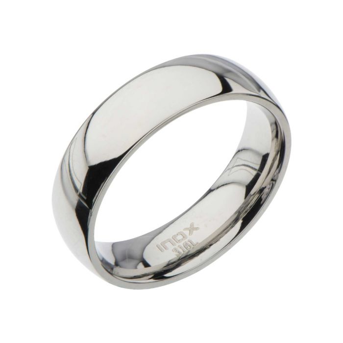 High Polished 6mm Classic Wedding Band