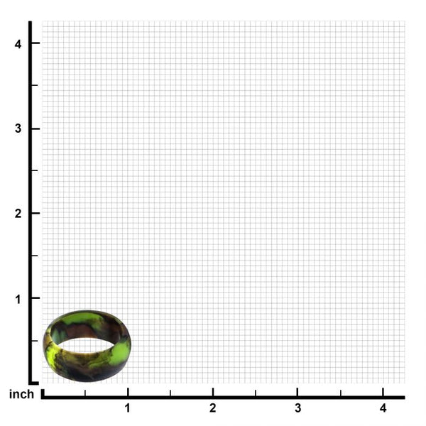 Men's Silicone Safety Bands for Active Lifestyles in Camo