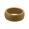 Load image into Gallery viewer, Men&#39;s Silicone Safety Bands for Active Lifestyles in Gold