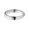 Load image into Gallery viewer, Polished finish 4mm wide Titanium Plain band Ring