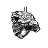 Load image into Gallery viewer, Stainless Steel 3D Wolf Ring