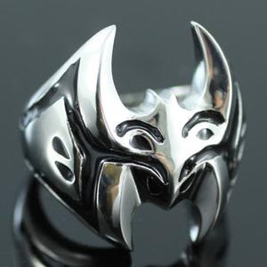 Biker Skull Claw Stainless Steel Mens Ring XMR081