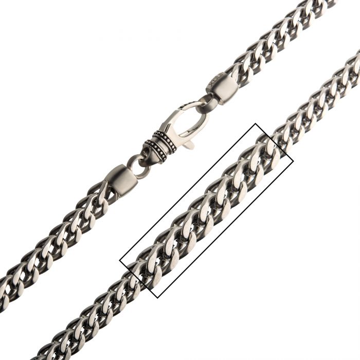 Stainless Steel Franco Chain Necklace