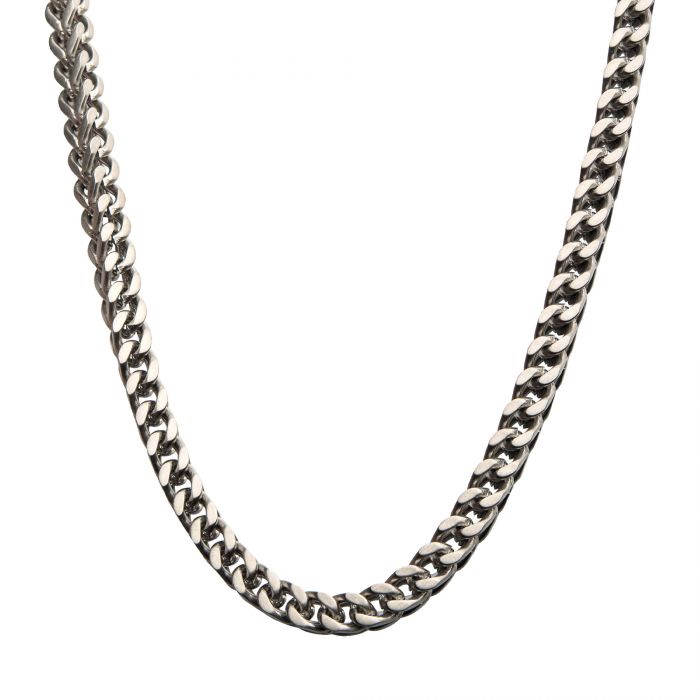 Stainless Steel Franco Chain Necklace